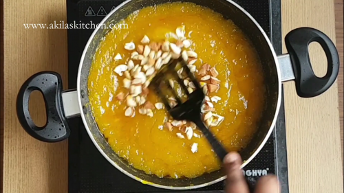 Mango halwa using corn flour