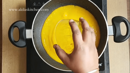 Mango halwa using corn flour