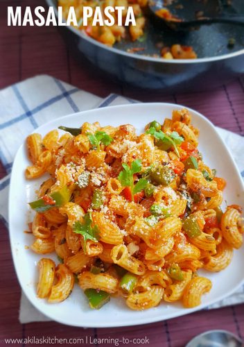 Masala Pasta | Indian style Masala Pasta - Learning-to-cook