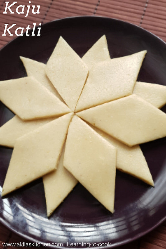 Kaju Katli | Cashew Burfi