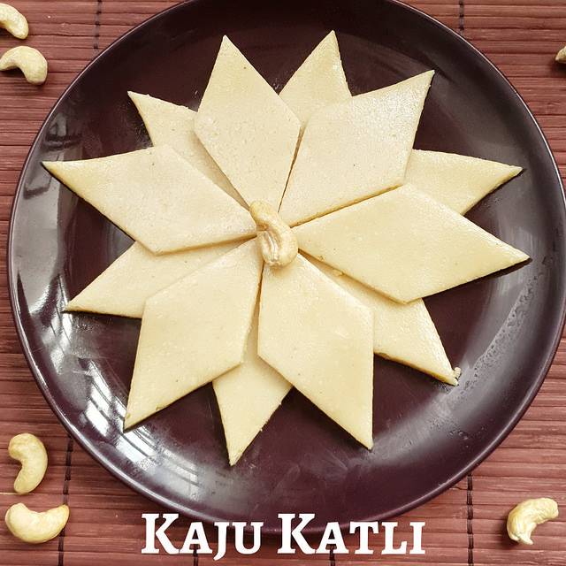 Kaju Katli | Cashew Burfi