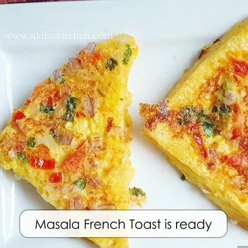 Masala french toast 