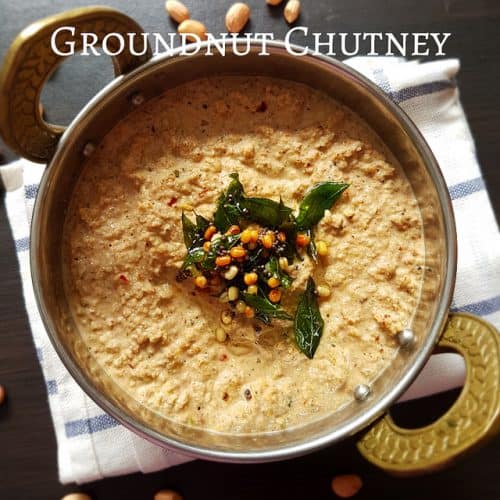 Grpund nut chutney