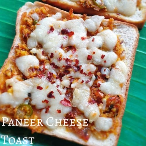 Paneer Cheese Toast