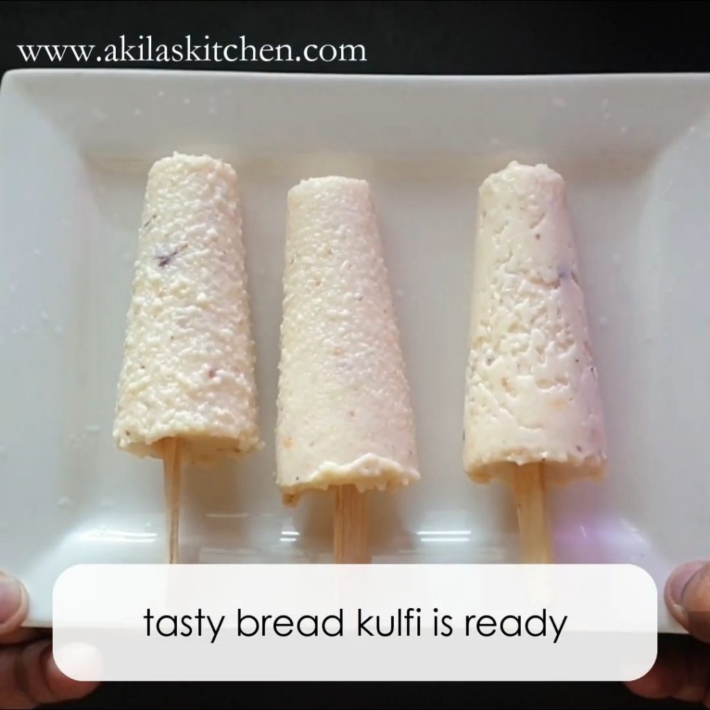 Bread kulfi