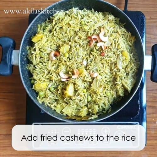 Pudhina pulao