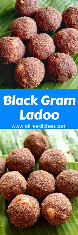 Black gram ladoo karuppu ulunthu ladoo