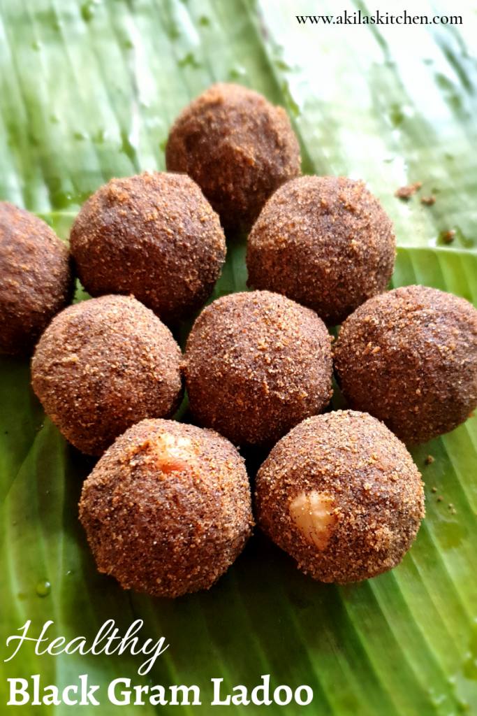 Black gram ladoo karuppu ulunthu ladoo