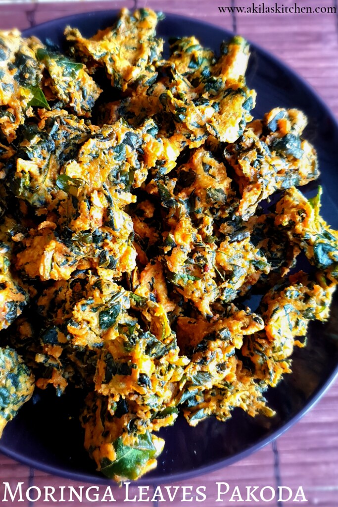 Drumstick leaves pakoda Moringa leaves pakoda