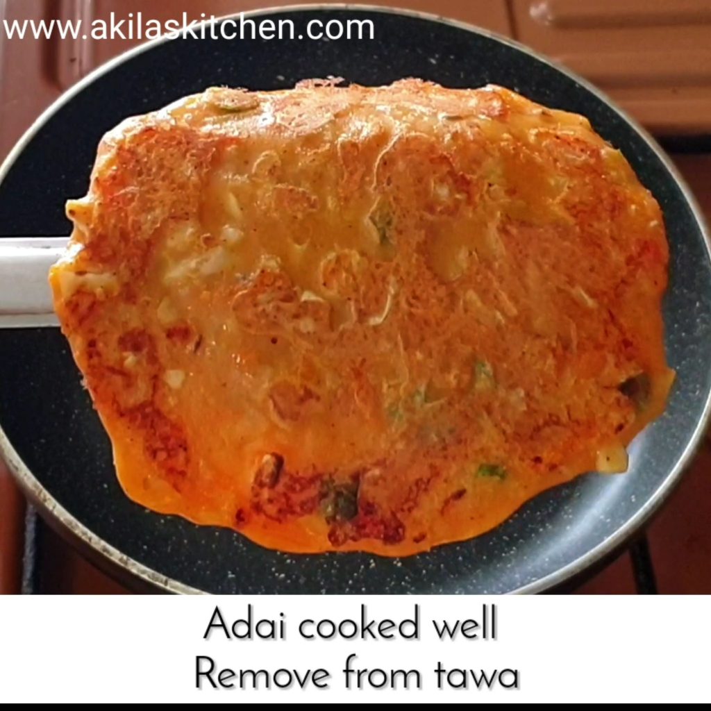 Vegetable godhumai adai